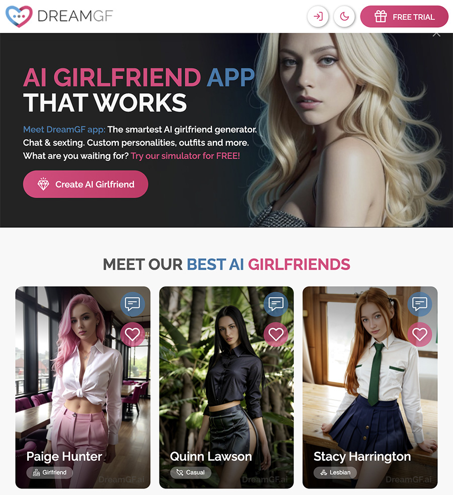 ai virtual girlfriend